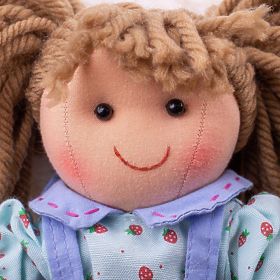 Bigjigs Toys Látková bábika Grace 28 cm, Bigjigs Toys