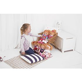 Bigjigs Toys Látková bábika Hayley 34 cm