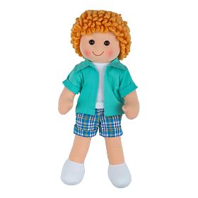 Bigjigs Toys Látková bábika Jacob 28 cm, Bigjigs Toys