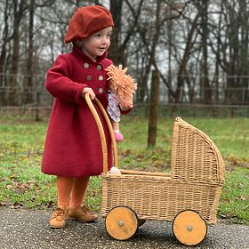 Bigjigs Toys Látková bábika Poppy 28 cm, Bigjigs Toys