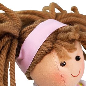 Bigjigs Toys Látková bábika Rose 28 cm