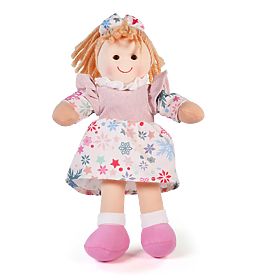 Bigjigs Toys Látková bábika Shannon 25 cm, Bigjigs Toys