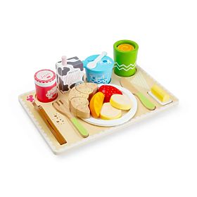 Bigjigs Toys Raňajkový podnos do postele, Bigjigs Toys