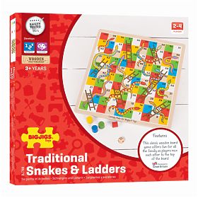 Bigjigs Toys Rebríky a hady 2