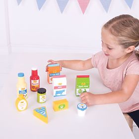 Bigjigs Toys Sada čerstvých potravín, Bigjigs Toys