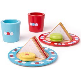 Bigjigs Toys Set desiata s bodkami, Bigjigs Toys