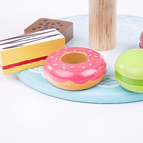 Bigjigs Toys Stojan s koláčikmi, Bigjigs Toys