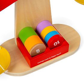 Bigjigs Toys Váha s vyvažovacím závažím, Bigjigs Toys