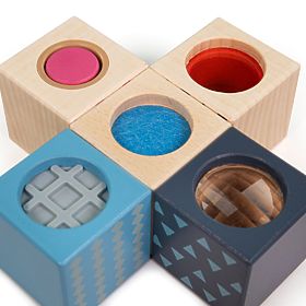 Bigjigs Toys Zmyslové kocky, Bigjigs Toys