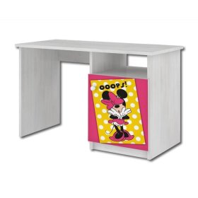 Detský písací stôl - Minnie OOOPS! - dekor nórska borovica, BabyBoo, Minnie Mouse