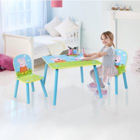 Detský stôl so stoličkami Peppa Pig, Moose Toys Ltd , Peppa pig
