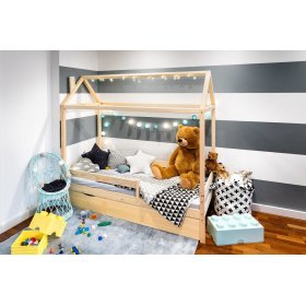 Detská posteľ domček Paul - prírodná, Ourbaby®