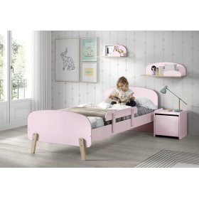Detská posteľ KIDDY - ružová, VIPACK FURNITURE