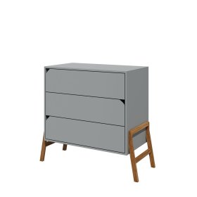 Komoda Lotti Grey - 3 zásuvky