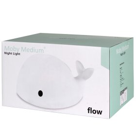 Nočné svetlo FLOW - Veľryba Medium, FLOW