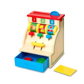 Drevená pokladnica 123 Melissa & Doug, Melissa & Doug