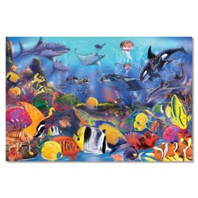 Podlahové puzzle podmorský svet 48 dielikov
