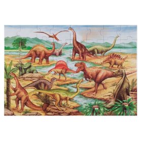 Podlahové puzzle dinosaury 48 dielikov