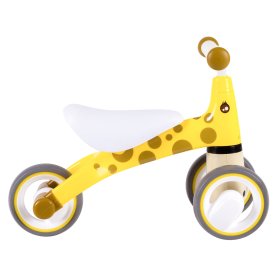 Odrážadlo Mini Žirafa - žlté, EcoToys