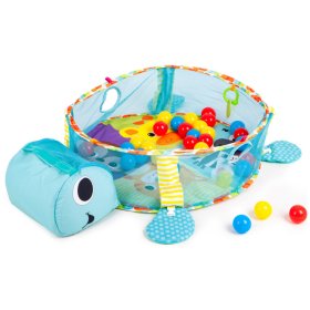 Vzdelávacie hracia deka s loptičkami - Želvička, EcoToys