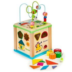 Multifunkčné vzdelávacie hračka s labyrintom a tabuľkou, EcoToys