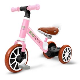 Detský bicykel Ellie 3v1 - ružové