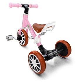 Detský bicykel Ellie 3v1 - ružové, EcoToys