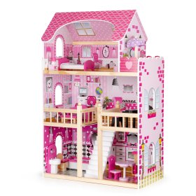 Drevený domček pre bábiky Mandy, EcoToys