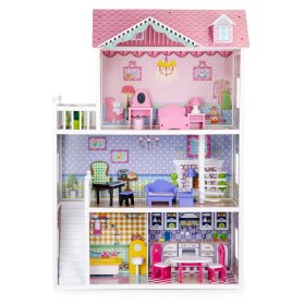 Drevený domček pre bábiky Lilly, EcoToys
