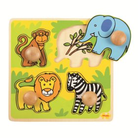 Bigjigs Toys moja prvá vkladacia puzzle safari, Bigjigs Toys