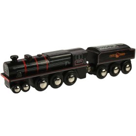 Bigjigs Rail Drevená replika lokomotívy Black 5 engine, Bigjigs Rail