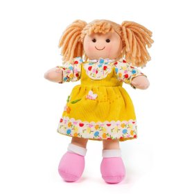 Bigjigs Toys Látková bábika Daisy 28 cm, Bigjigs Toys