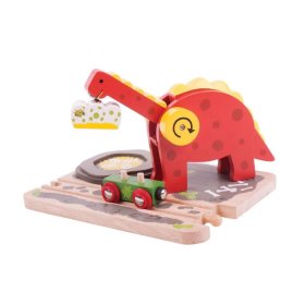 Bigjigs Rail Dinosaurie žeriav