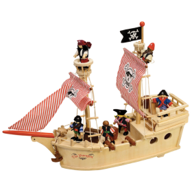Tidlo Drevená pirátska loď, Tidlo