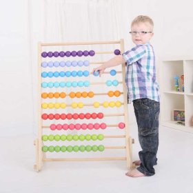 Bigjigs Baby Obrovské drevené počítadlo, Bigjigs Toys