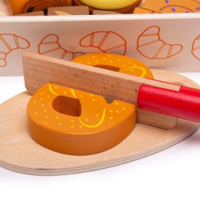 Bigjigs Toys Krájacie pečivo v krabičke, Bigjigs Toys
