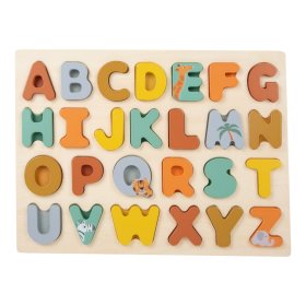 Small Foot Vkladacie puzzle Safari abeceda, small foot