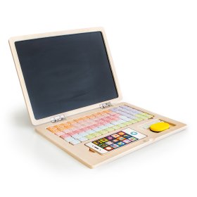 Drevený magnetický notebook, EcoToys