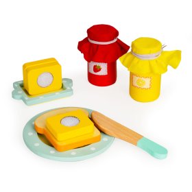 Drevený sendvičovač s príslušenstvom, EcoToys