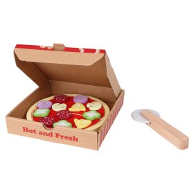 Drevená pizza, EcoToys