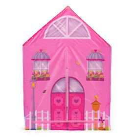 Detský stan s tunelom - ružový domček, IPLAY