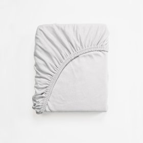 Bavlnená prestieradlo 200x160 cm - biele, Frotti