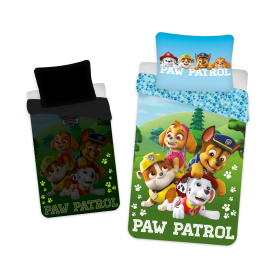 Posteľné obliečky so svietiacim efektom Tlapková patrola 140 x 200 cm + 70 x 90 cm, Sweet Home, Paw Patrol