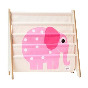 Stojan na knižky 3 SPROUTS - Ružový slon