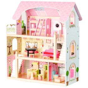 Drevený domček pre bábiky Rozprávková rezidencia, EcoToys