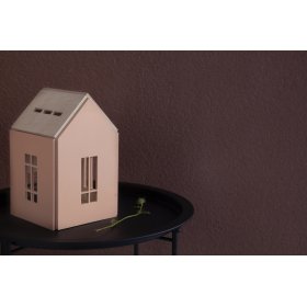 Magnetický Montessori drevený domček - pink, Babai