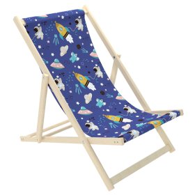 Detské plážové ležadlo Vesmír, Chill Outdoor