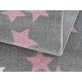 Detský koberec Spring Star - šedý, LIVONE