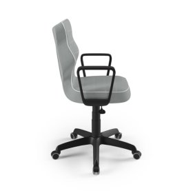 Kancelárska stolička upravená na výšku 159 - 188 cm - šedá