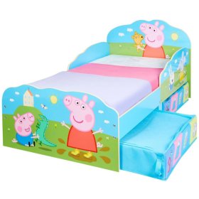 Detská posteľ Peppa Pig s úložnými boxy, Moose Toys Ltd 